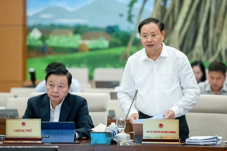 Thứ trưởng TN&MT Lê Minh Ngân. Ảnh: PHẠM THẮNG Thu-truong-TNMT-Le-Minh-Ngan.jpg