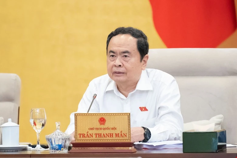 Chủ tịch Quốc hội Trần Thanh Mẫn. Ảnh: PHẠM THẮNG Chu-tich-Quoc-hoi-Tran-Thanh-Man.jpg