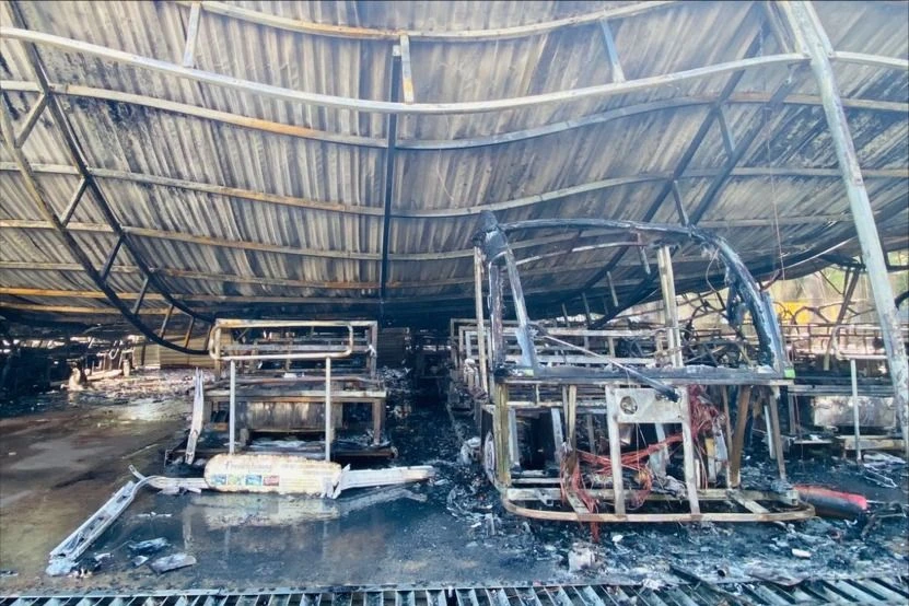 Liên tục 2 vụ cháy xe điện du lịch ở Hội An, nguyên nhân vì sao?