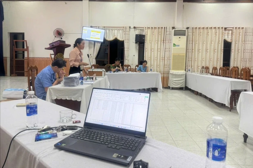 Công ty CP MT Quảng Đà trúng đấu giá 370 tỉ cho mỏ cát với trữ lượng 159.000m3. Ảnh: CTV trung-dau-gia-370-ti-2.jpeg