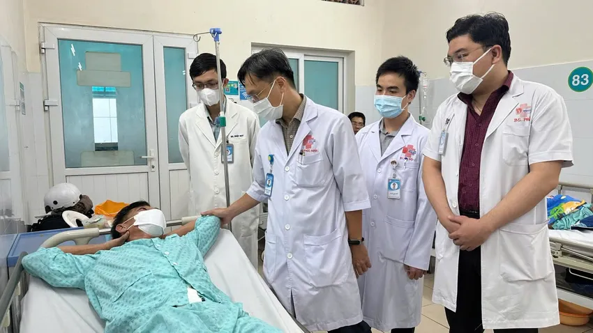 Bệnh nhân có khối bướu mỡ khổng lồ ở bụng đã được phẫu thuật thành công. Ảnh: BVCC Bệnh nhân có khối bướu mỡ khổng lồ