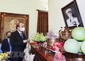 Đại tướng Võ Nguyên Giáp, tấm gương mẫu mực về đạo đức, nhân cách ảnh 3 Chủ tịch nước dâng hương tưởng niệm Đại tướng Võ Nguyên Giáp