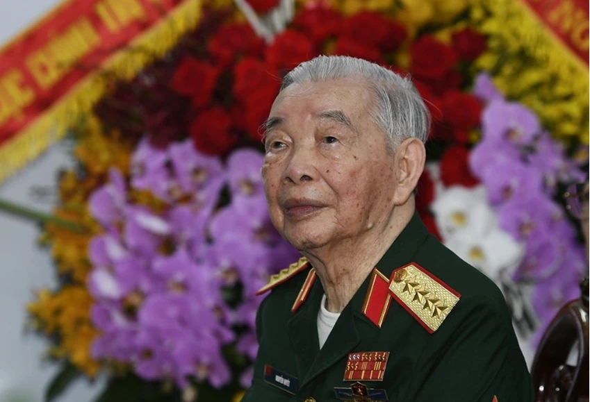 Đại tướng Nguyễn Quyết. Ảnh: Báo QĐND Đại tướng Nguyễn Quyết