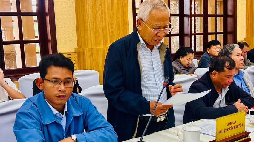 Lãnh đạo các sở, ban ngành tỉnh Lâm Đồng tại hội nghị. tong-bi-thu-to-lam.jpg