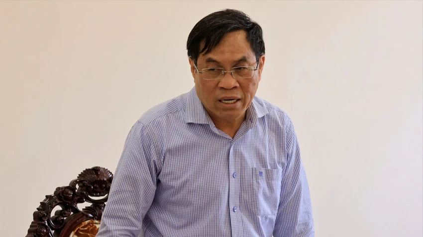 Ông Võ Ngọc Hiệp - Trưởng Ban Chỉ đạo phòng, chống tội phạm tỉnh Lâm Đồng. Tỉ lệ phá án trong năm 2024 của công an tỉnh Lâm Đồng đạt gần 93%