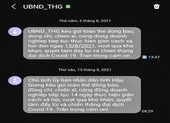 Người dân Hậu Giang trong vùng xanh được đi lại, kinh doanh mua bán ảnh 3 Tin nhắn 'Hậu Giang tiếp tục giãn cách' của Vinaphone là không chính xác
