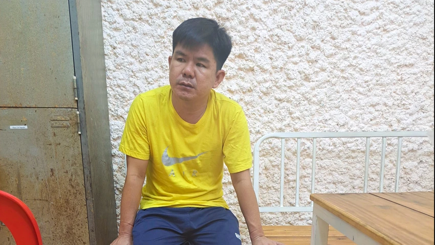 Bị can Phạm Huỳnh Kha Sỉa được xác định là người cầm đầu. Ảnh: CAST Công an Sóc Trăng khởi tố 16 bị can lắc tài xỉu ăn tiền