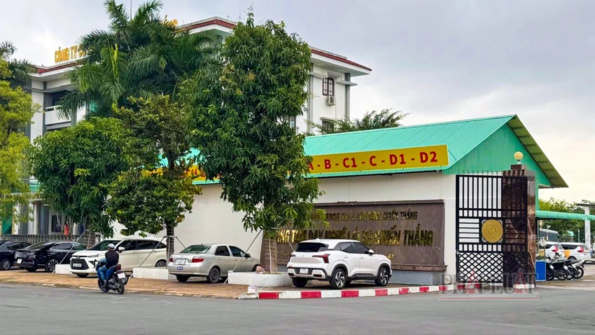Trung tâm đào tạo và sát hạch lái xe Chiến Thắng, TP Cần Thơ. Ảnh: THANH THƯ 1 Trung tâm đào tạo lái xe ở TP Cần Thơ bị hacker tấn công