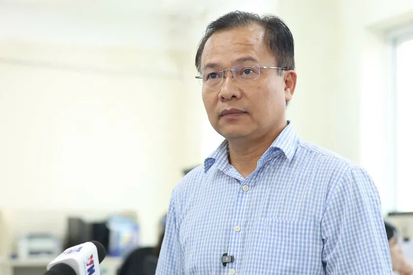 Ông Lê Ngọc Quyền, Phó Giám đốc Đài Khí tượng Thuỷ văn Bắc Bộ, Cục Khí tượng Thuỷ văn. ngập lụt diện rộng.jpg
