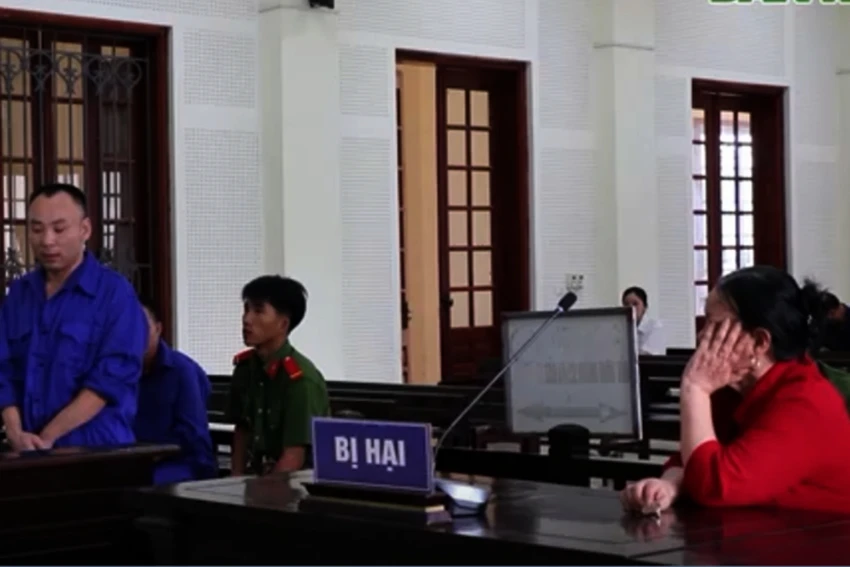 Quang cảnh phiên tòa sơ thẩm. án tử hình
