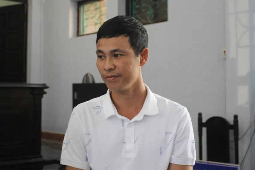Bị cáo Thái Khắc Thành tại phiên tòa phúc thẩm. thai-khac-thanh (2) (1).jpg