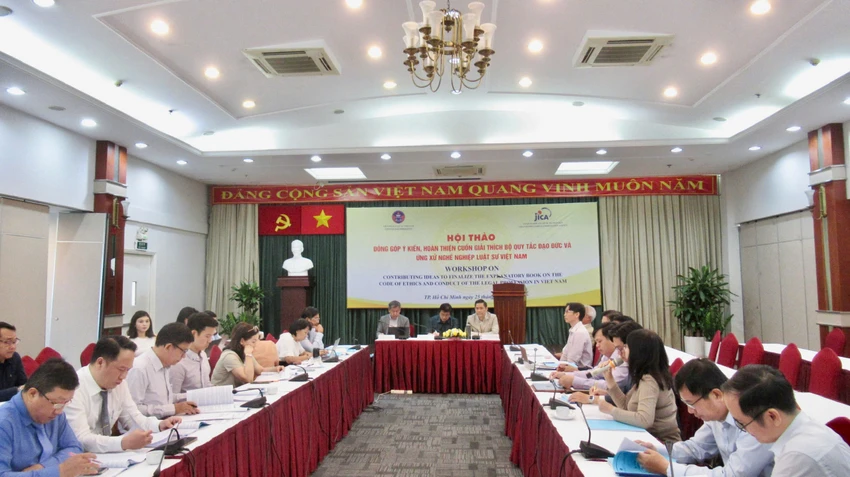 Quang cảnh hội thảo. Ảnh: YC luật sư VN