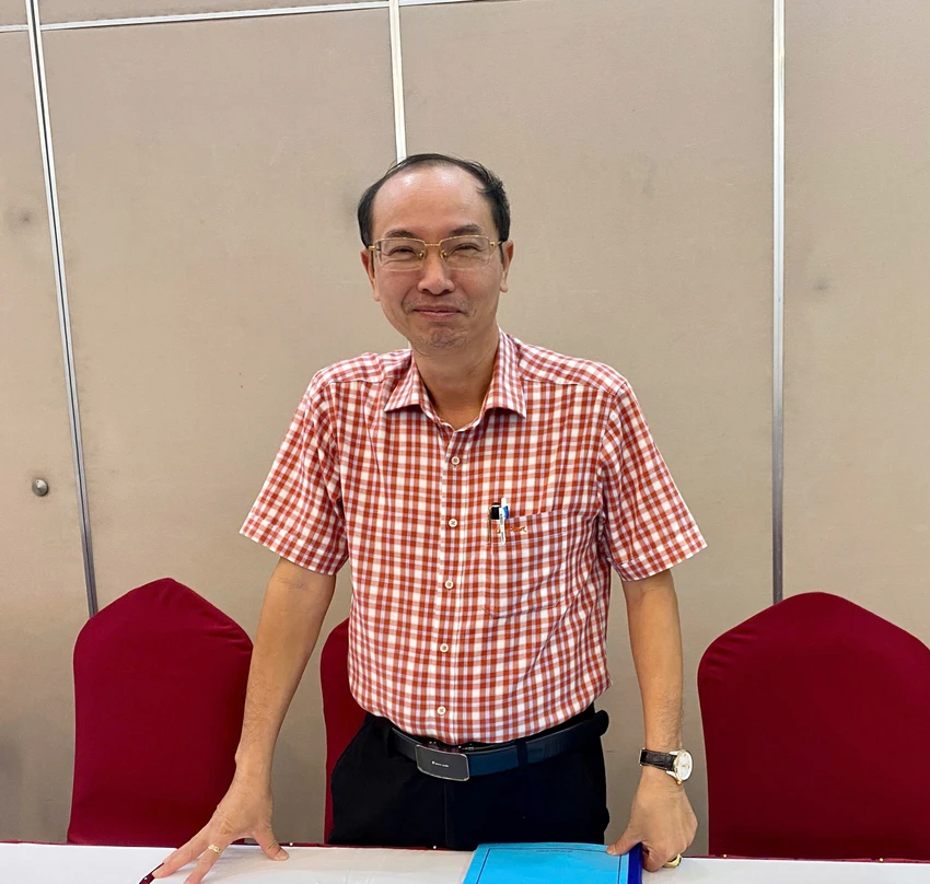 Luật sư Nguyễn Văn Đức (ủy viên Ban Chủ nhiệm Đoàn Luật sư TP.HCM) phát biểu tại hội thảo. Ảnh: YC luat-su-VN-Đức.jpg
