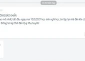 Tăng tốc ôn thi cuối cấp giữa mùa dịch ảnh 2 Cần Thơ: Phụ huynh bất ngờ vì học sinh nghỉ học từ ngày 10-5
