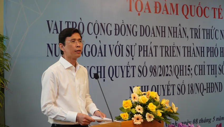 Ông Nguyễn Anh Thi, Trưởng Ban Quản lý Khu Công nghệ cao TP.HCM muốn thu hút nhiều nhà đầu tư chiến lược thông qua Nghị quyết 98. Ảnh: BẢO PHƯƠNG nghi-quyet-98-2.jpg