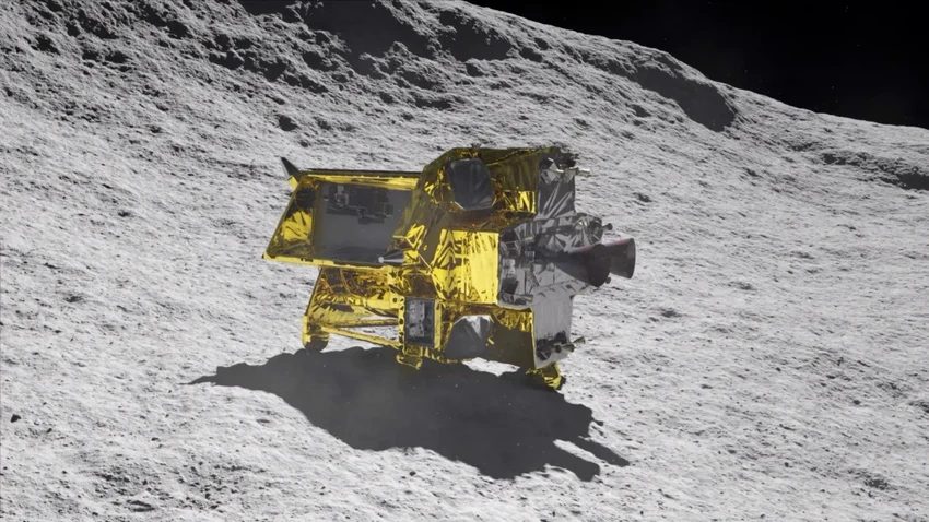 Mô phỏng tàu đổ bộ của Nhật trên Mặt Trăng. Ảnh: JAXA d25fa28435a6c673f5ff11529dab4aca-7328.jpg