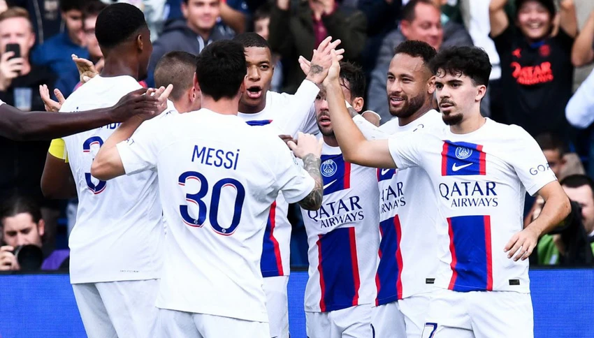 Cầu thủ người Bồ Đào Nha vinh hạnh khi từng là đồng đội của Messi trong màu áo nhà vô địch Ligue 1. Ảnh: GETTY. Messi-vitinha-1.jpg