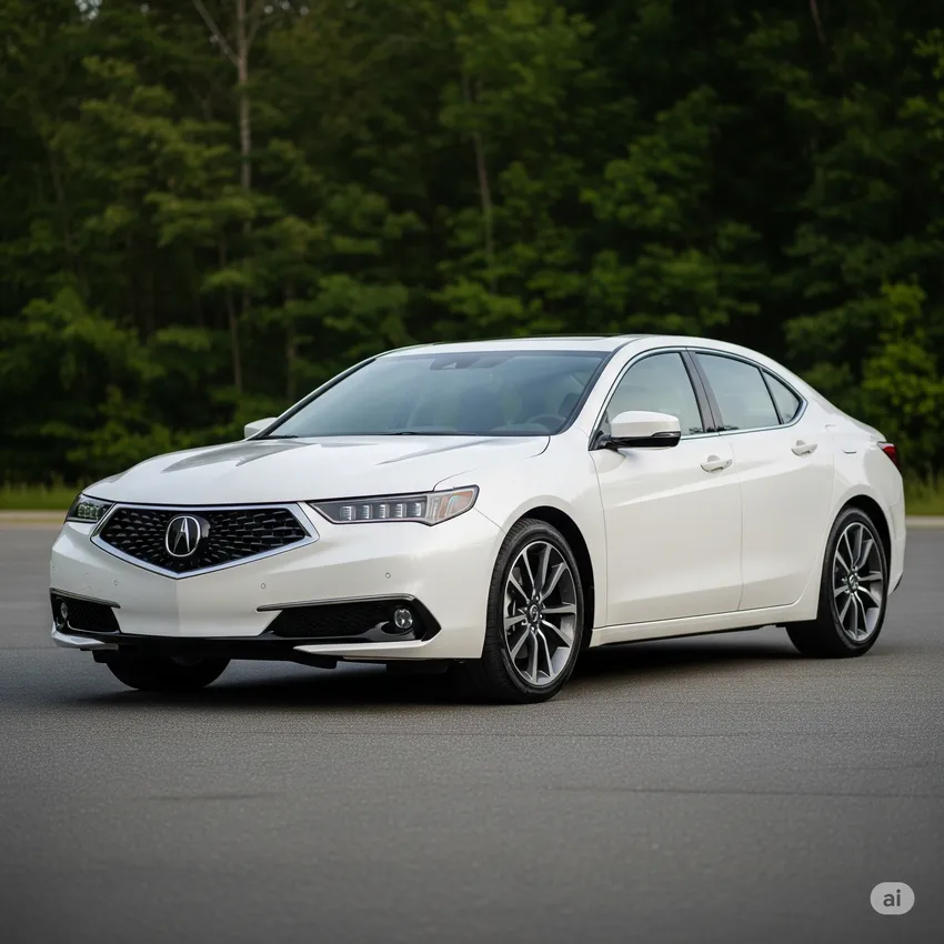 Acura TLX 2.4 2018 là "viên ngọc ẩn" trên thị trường xe sedan đã qua sử dụng. Ảnh: AI. Những mẫu sedan đã qua sử dụng lý tưởng cho hành trình dài.png