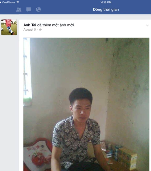 Phạm nhân đăng ảnh “tự sướng” ở trong tù lên Facebook? ảnh 6 Phạm nhân đăng ảnh “tự sướng” ở trong tù lên Facebook? ảnh 6