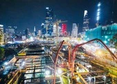 Thành lập tổ công tác xác định ranh quỹ đất dọc metro số 1 ảnh 2 Metro số 1: Hoàn thành đổ bê tông sàn ga ngầm Bến Thành