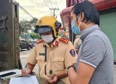 Câu hò, điệu lý góp phần gìn giữ an toàn giao thông và phòng chống COVID-19 ảnh 3 CSGT Bình Dương ra quân đảm bảo trật tự an toàn giao thông