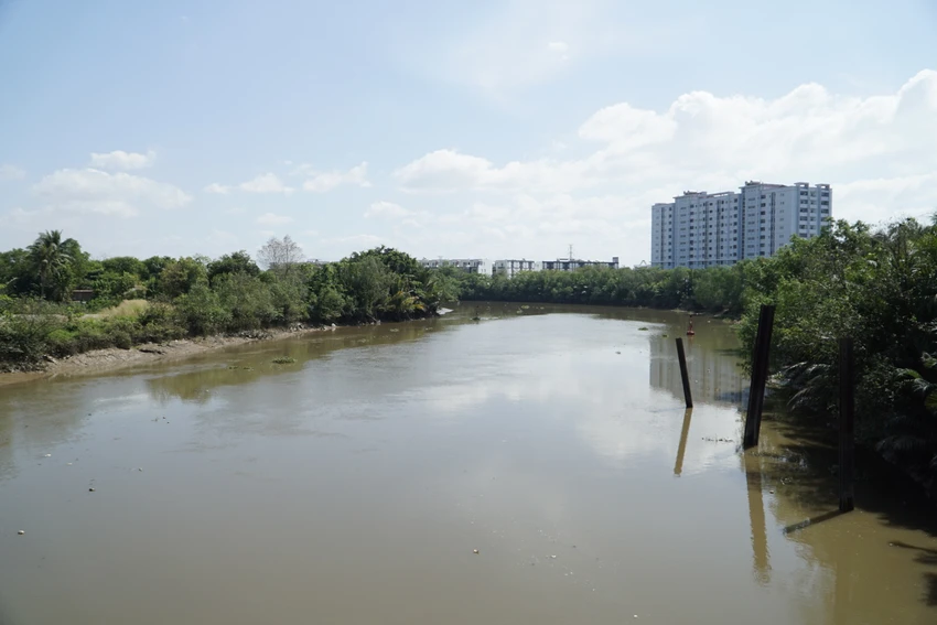 Cầu Ông Nhiêu sau khi hoàn thành sẽ giúp khơi thông giao thông thủy. Ảnh: ĐÀO TRANG cau-ong-nhieu-7-1918.jpeg