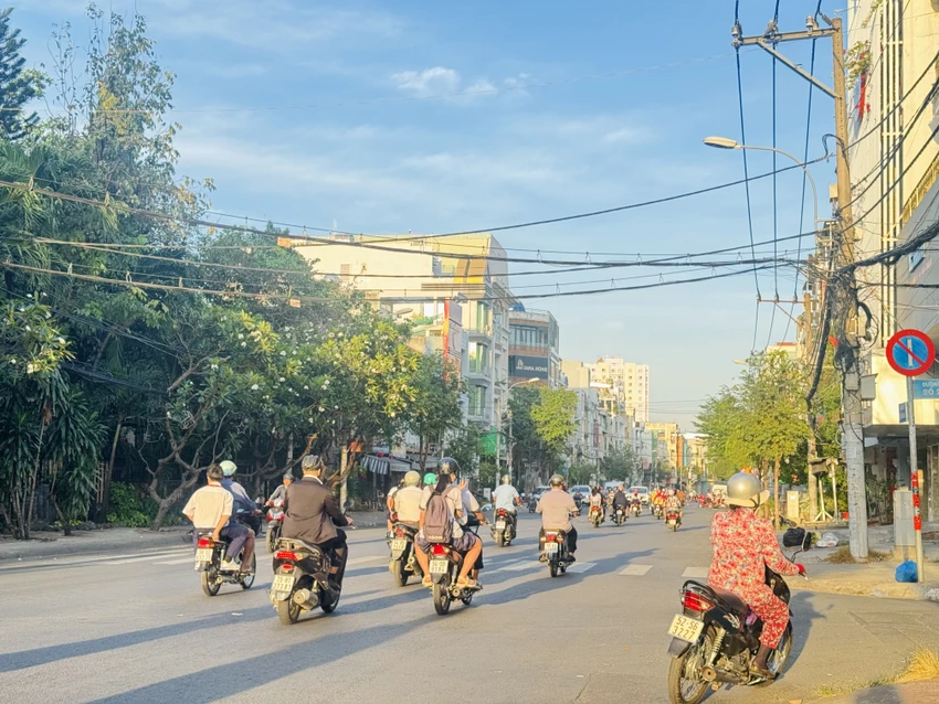 Đường Chu Văn An sau khi mở rộng sẽ kết nối đồng bộ với đoạn đường đã mở rộng trước đó. IMG_2128.jpeg