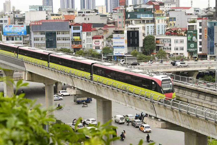 Dự kiến, sẽ đưa toàn bộ dự án đường sắt đô thị Nhổn - Ga Hà Nội vào khai thác năm 2027. Những dự án hạ tầng quan trọng vùng Đồng bằng sông Hồng