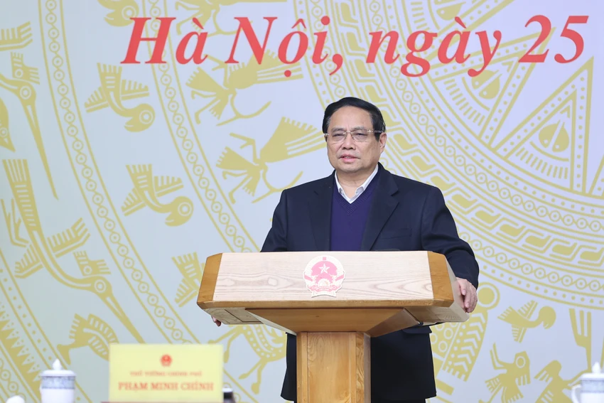 Thủ tướng chỉ rõ công tác chỉ đạo, điều hành và thực hiện phòng, chống lãng phí phải bám sát 5 phương châm. Ảnh: VGP/Nhật Bắc Phòng chống lãng phí