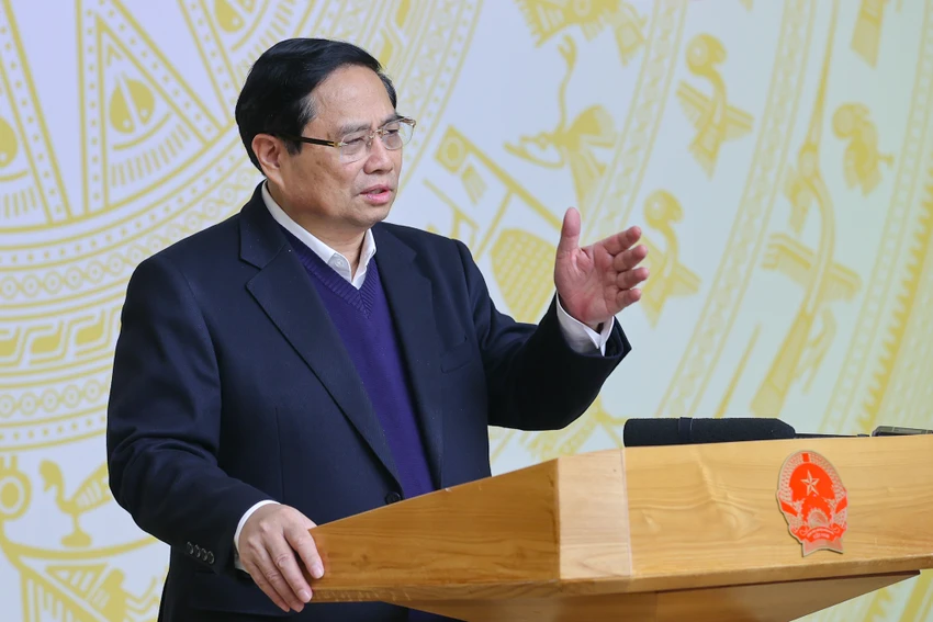 Thủ tướng yêu cầu rà soát các dự án lãng phí, kéo dài và đề xuất cơ chế, chính sách xử lý. Ảnh: VGP/Nhật Bắc chống lãng phí.jpg 1.jpg