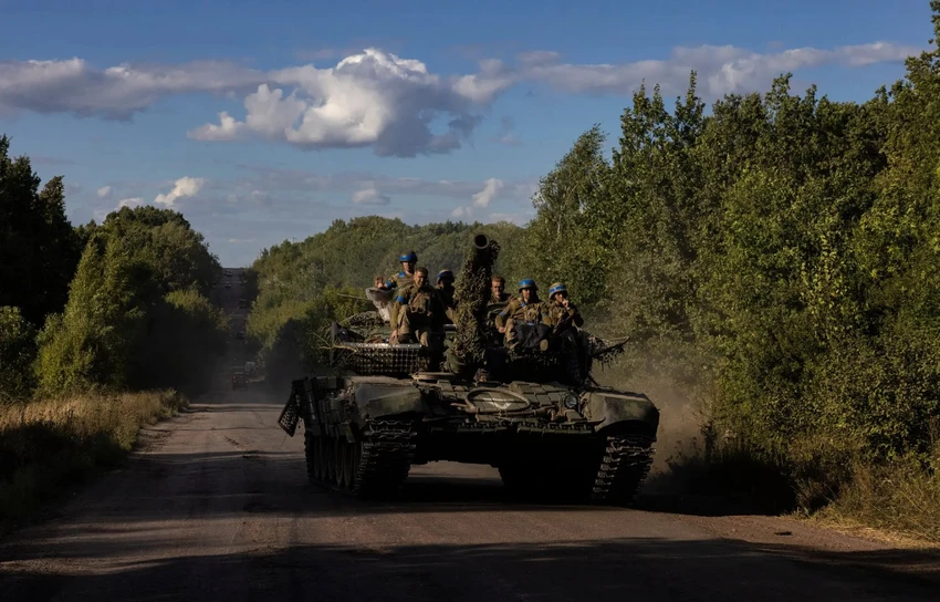 Tốc độ của Ukraine trong cuộc tấn công tỉnh Kursk ngày càng chậm lại. Ảnh: THE NEW YORK TIMES Ukraine tấn công tỉnh Kursk sẽ giúp Nga xoay chuyển thế trận?