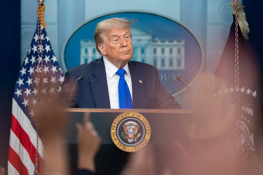 Tổng thống Mỹ Donald Trump. Ảnh: WHITE HOUSE viện trợ vũ khí