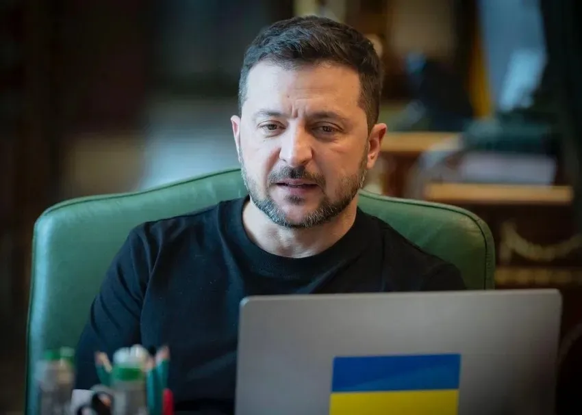 Tổng thống Ukraine - ông Volodymyr Zelensky. Ảnh: TELEGRAM đàm phán trực tiếp