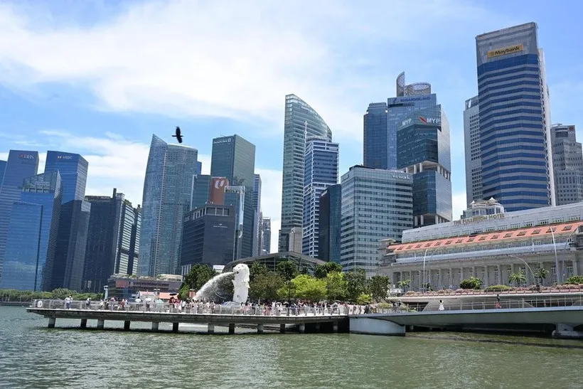 Một góc Singapore hiện đại, năng động. Ảnh: STRAITS TIMES Một góc Singapore hiện đại, năng động. Ảnh: STRAITS TIMES