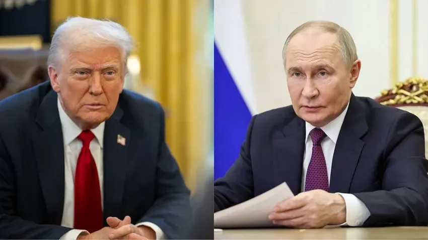 Tổng thống Mỹ Donald Trump (trái) và Tổng thống Nga Vladimir Putin. Ảnh: WHITE HOUSE/TASS hội nghị thượng đỉnh