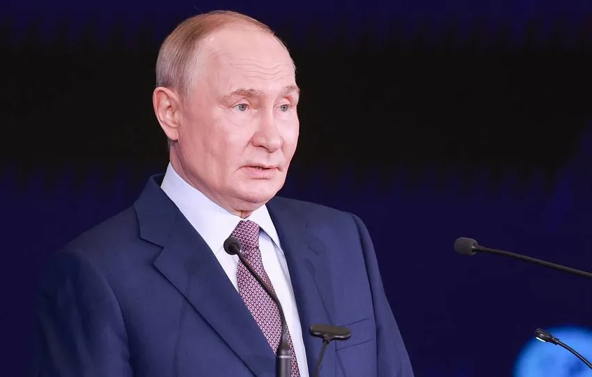 Tổng thống Nga Vladimir Putin. Ảnh: TASS Ông Putin lên tiếng chuyện bị Mỹ trừng phạt và thượng đỉnh với ông Trump bị hủy.jpg