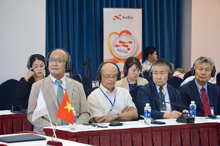 Đại diện một số doanh nghiệp Nhật tham dự hội thảo. Ảnh: DƯƠNG KHANG DSC04323.jpeg