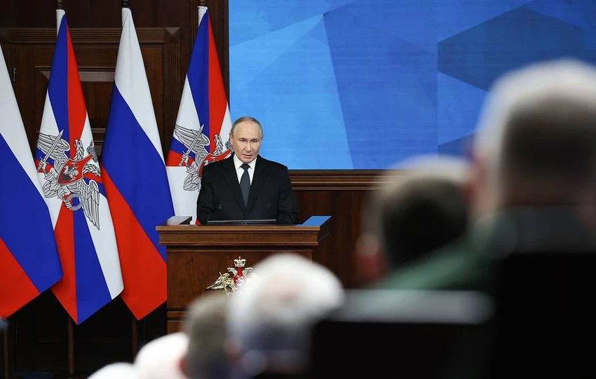 Tổng thống Nga Vladimir Putin. Ảnh: TASS Ông Putin lên tiếng về cáo buộc Nga có thể tấn công châu Âu.jpg