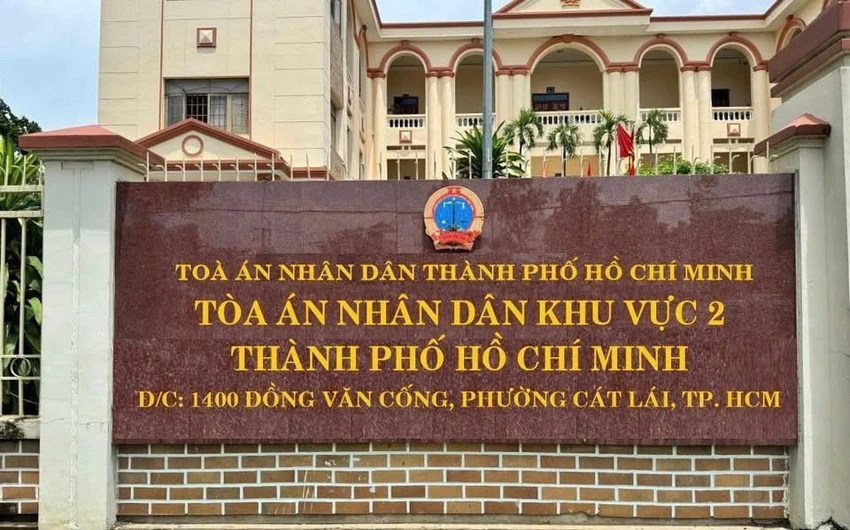 TAND khu vực 2 TP.HCM kế thừa nhiệm vụ, quyền hạn của TAND TP Thủ Đức. Ảnh: MT TAND khu vực