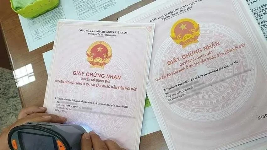 cấp sổ hồng