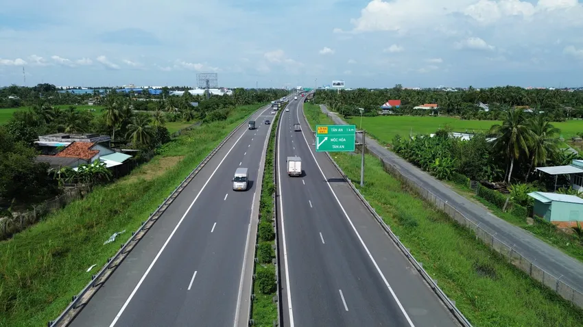 Cao tốc TP.HCM - Trung Lương sẽ được nâng cấp lên 8 làn xe. Ảnh:HD Vành đai 3.jpg