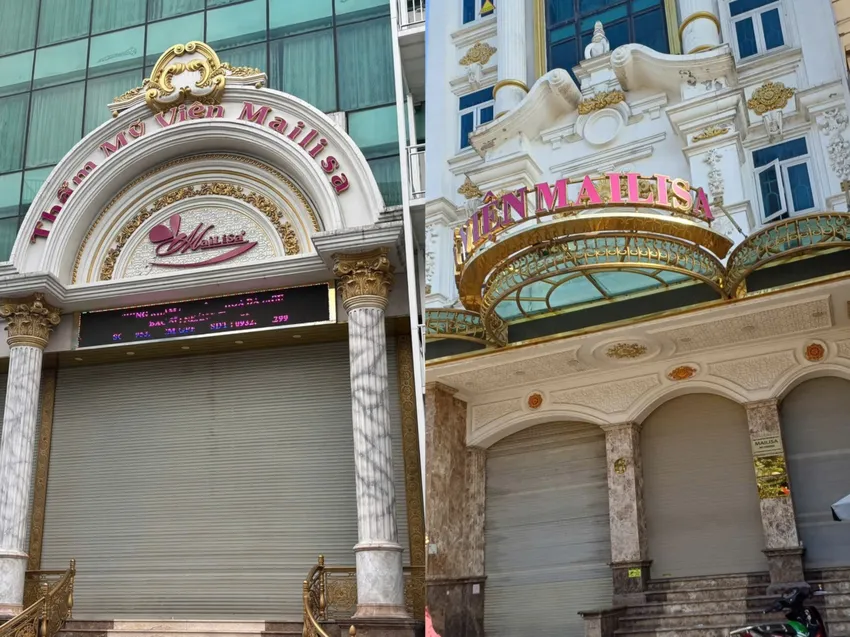 Các cơ sở Mailisa ngừng hoạt động. Ảnh: PLO Mailisa ngừng hoạt động.jpeg