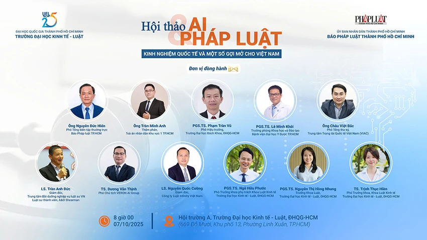 Các chuyên gia, nhà khoa học và người làm thực tiễn sẽ góp mặt tại hội thảo. Ảnh: BAN TỔ CHỨC Các chuyên gia, nhà khoa học và người làm thực tiễn sẽ góp mặt tại hội thảo. Ảnh: BAN TỔ CHỨC
