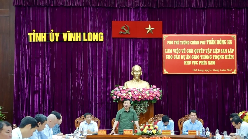 Phó Thủ tướng Trần Hồng Hà làm việc với các tỉnh thành phía Nam về giải quyết vật liệu san lấp cho các dự án giao thông trọng điểm khu vực phía Nam hop-cat-cao-toc.jpg