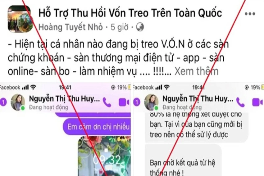 Công an khuyến cáo người dân không nghe theo các đối tượng tự xưng "thu hồi tiền lừa đảo" trên mạng để tránh tiếp tục bị lừa. Ảnh minh hoạ thu-hoi-tien-bi-lua-dao.jpeg