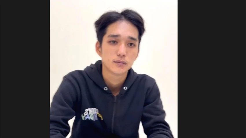 Nghi can Nguyễn Minh Thiện trong vụ giết người tình vì ghen tuông. Ảnh: HD công an tỉnh trà vinh bắt kẻ giết người vì ghen tuông