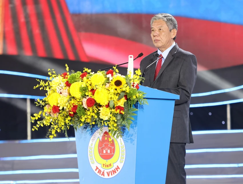 Ông Ngô Chí Cường, Bí thư Tỉnh ủy Trà Vinh nông thôn mới trà vinh