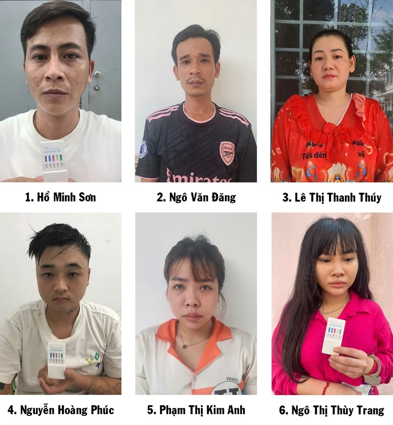 Nhóm 12 người bị khởi tố, trong đó có chủ quán karaoke, quản lý, má mì cho đến khách. chủ quán karaoke
