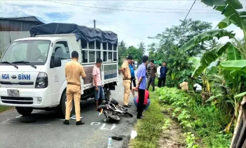 Hiện trường vụ tại nạn giao thông ở Vĩnh Long Vụ tai nạn giao thông ở Vĩnh Long: CQĐT VKSND Tối cao phục hồi việc giải quyết nguồn tin về tội phạm