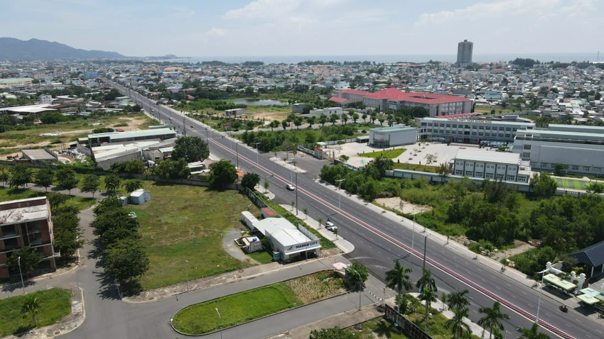 Bà Rịa- Vũng Tàu dự kiến huyện Long Điền, Đất Đỏ sau sáp nhập có tên Long Đất. (Ảnh một góc huyện Long Điền hiện nay): KN Bà Rịa- Vũng Tàu: Dự kiến huyện Long Điền và Đất Đỏ sau sáp nhập lấy tên là Long Đất